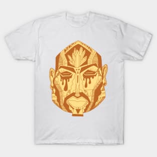 Terracotta African Mask No 9 T-Shirt